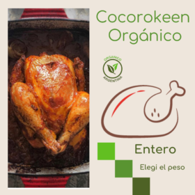 Pollo orgánico certificado cocorokeen