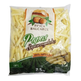 Papas finca balcarce, cortadas tipo bastón