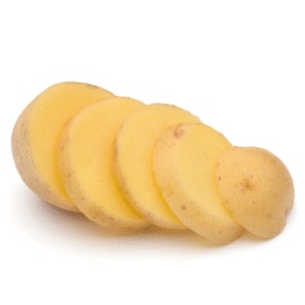 Papas listas para cocinar , cortadas y elaboradas para disfrutar con los mas pequeños de la familia